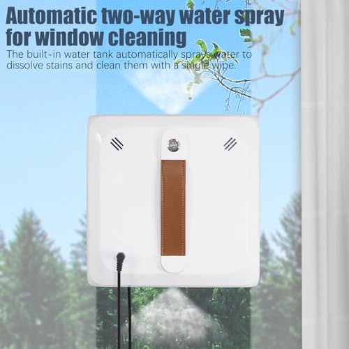 Window Cleaning Robot, 3000Pa Strong Suction with Automatic Water Spray T570428