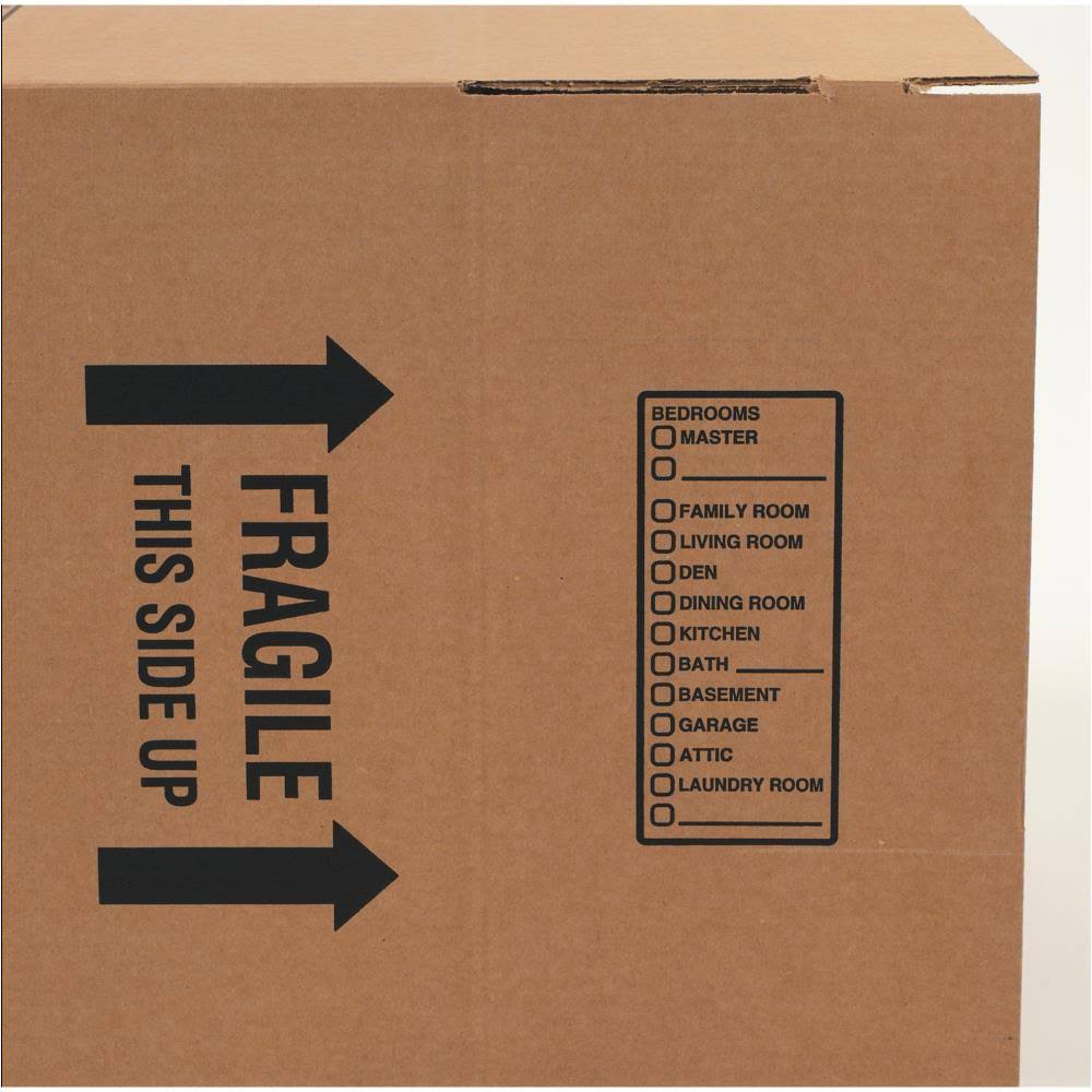 20-Pack Medium Cardboard Moving Box W498