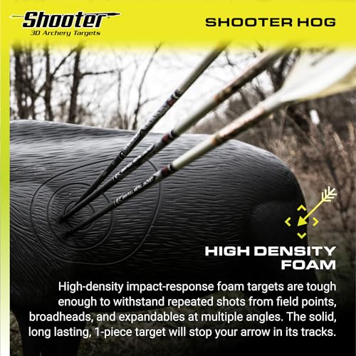 Black 3D Archery Hog Target X857796