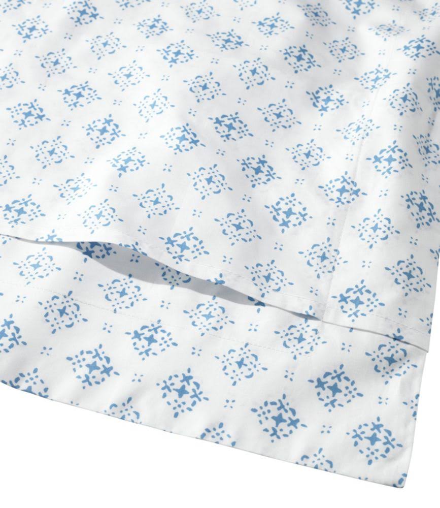 Blue Full Size Percale Comforter Cover E622