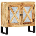 Solid Wood Mango Sideboard 31.5"x11.8"x29.9" R9750