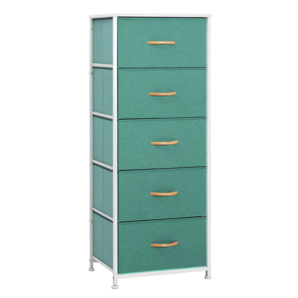 Beige 5-Drawer Vertical Storage Dresser O660