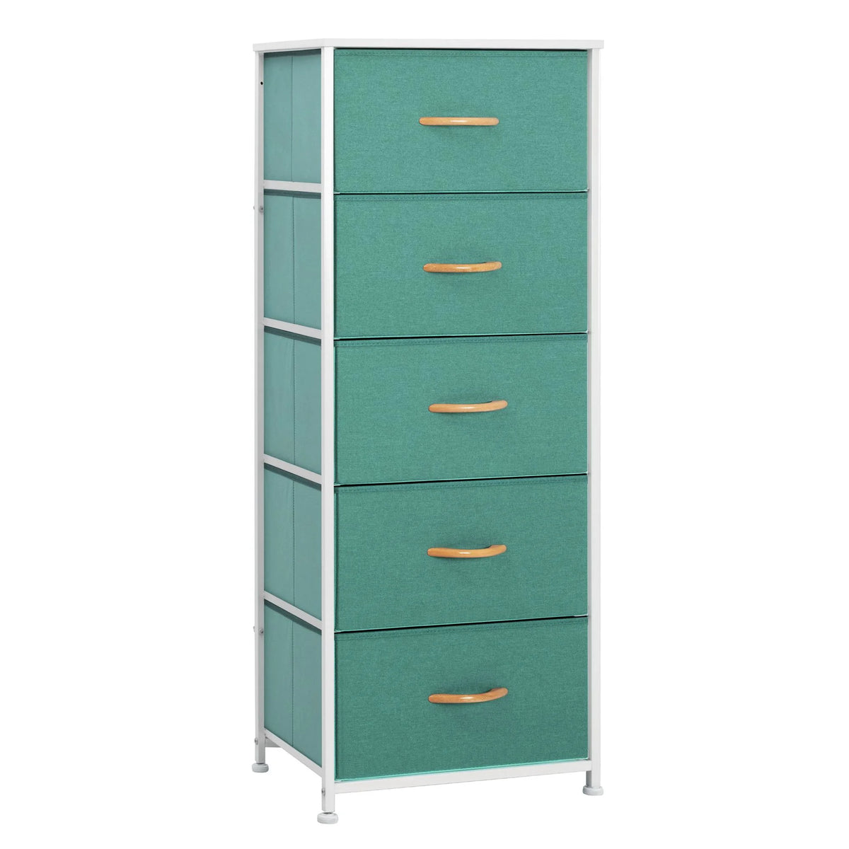 Beige 5-Drawer Vertical Storage Dresser O660