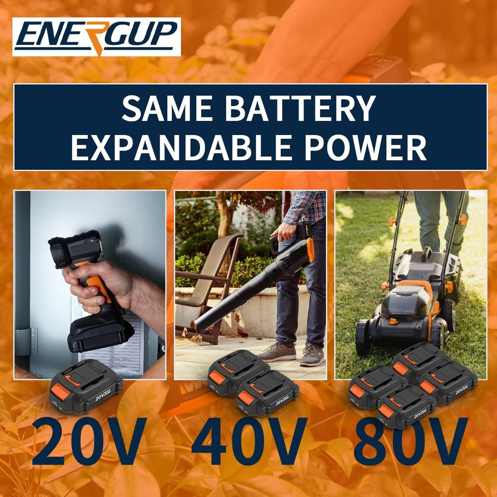 20V 4.0Ah Lithium Battery (2Pack) E762523