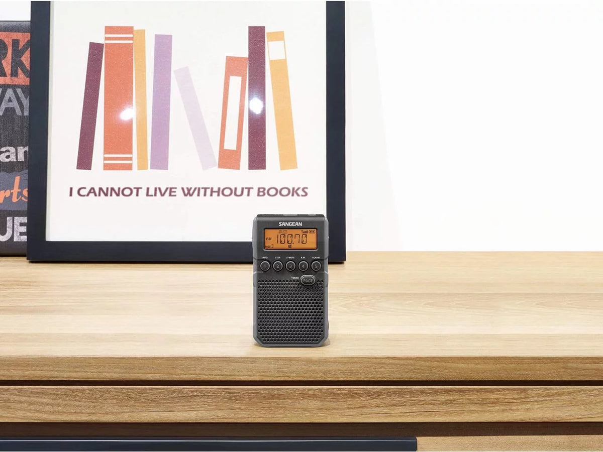 Portable AM/FM Radio, Black E7647