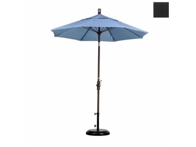 Black 7.5 ft. Fiberglass Tilt Market Umbrella W642747