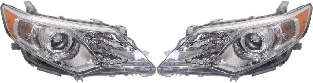 Toyota Camry Halogen Headlight Assembly Driver Side 2012 2013 2014 Y46901
