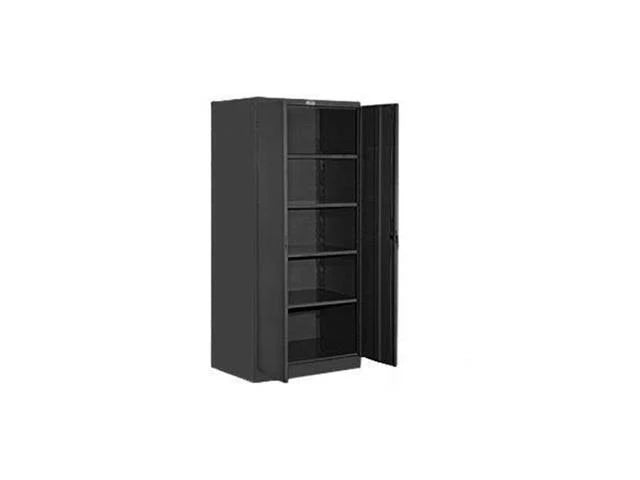 78 in. H x 18 in. D Black Storage Cabinet D870