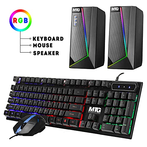 Intel Core i5 3rd Gen 16GB RAM 2TB HDD 20 inch LED Monitor RGB Speaker Keyboard Mouse WiFi Windows 10 Pro Desktop PC X4593