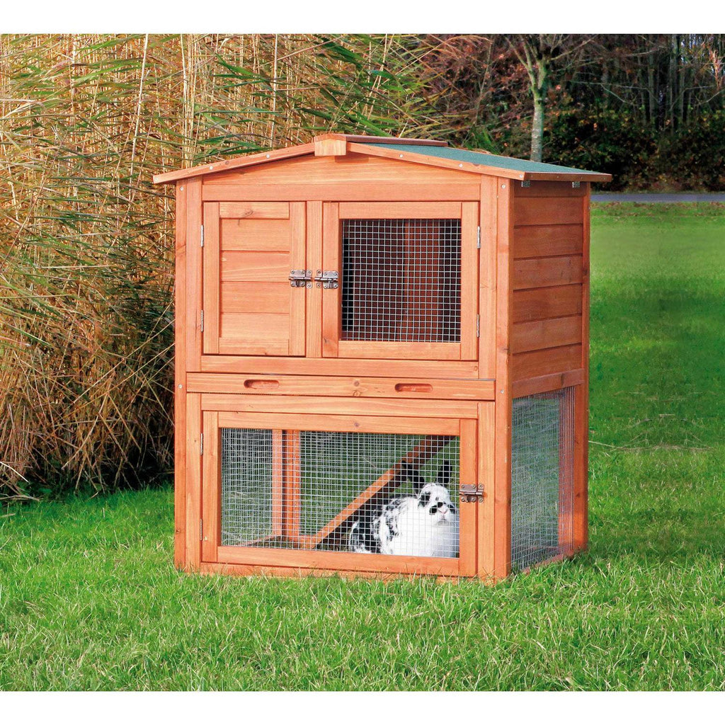 Rabbit Hutch with Peaked Roof C268