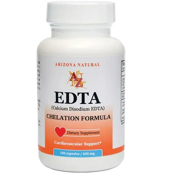 EDTA Calcium Disodium 600 mg 100 Capsules O2443