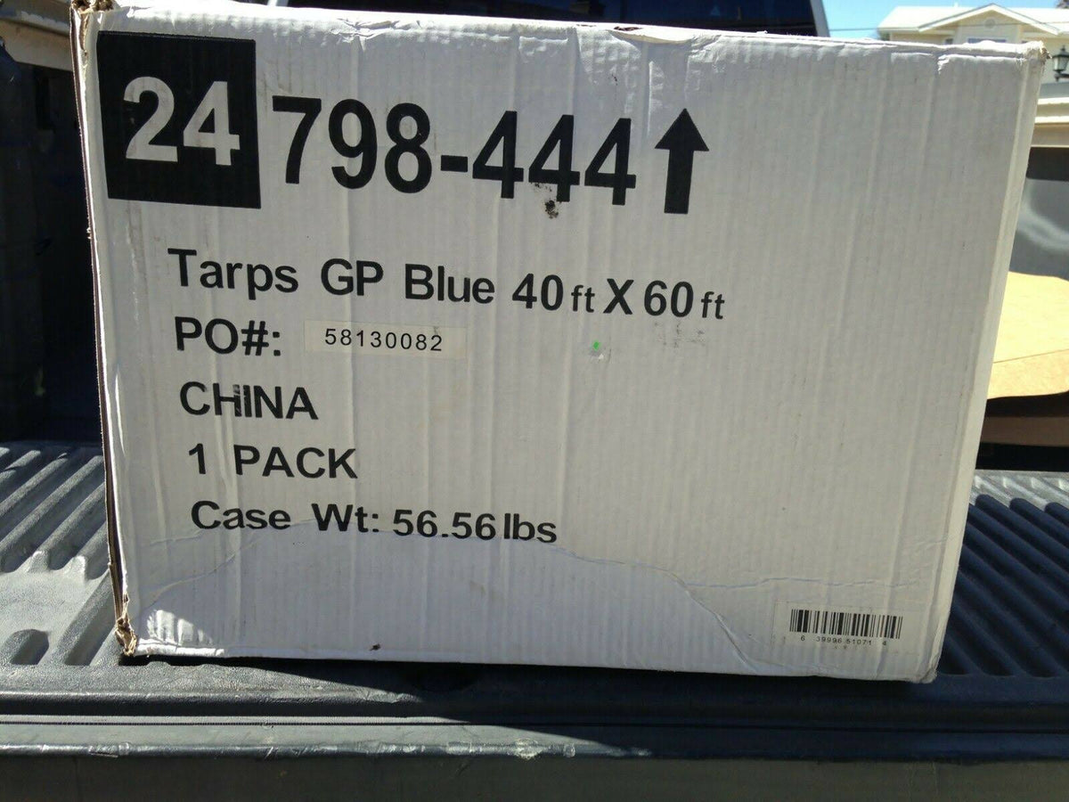 Blue Medium Duty Tarp C223292
