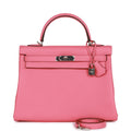 32 Clemence Palladium Hardware Handbag L6895