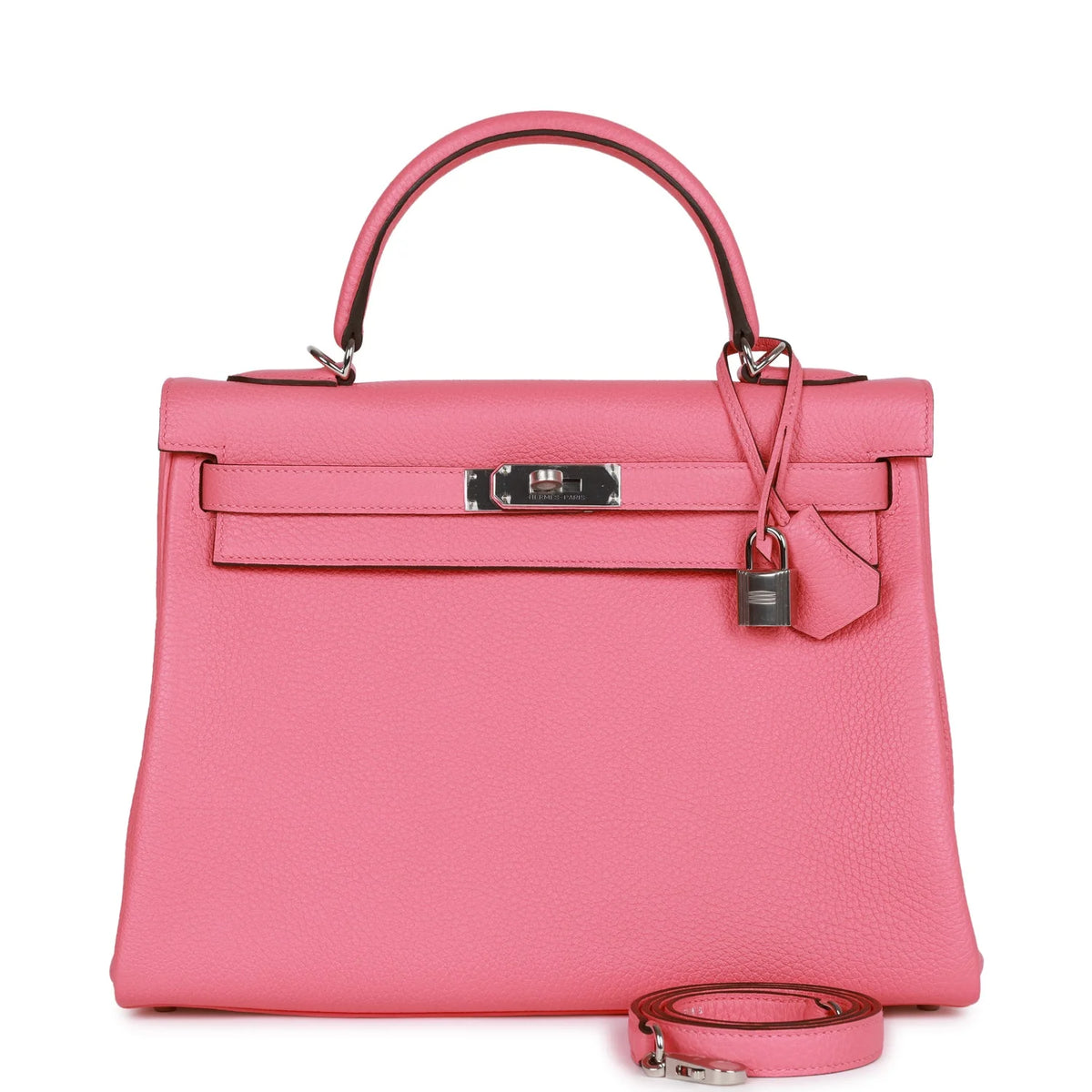 32 Clemence Palladium Hardware Handbag L6895