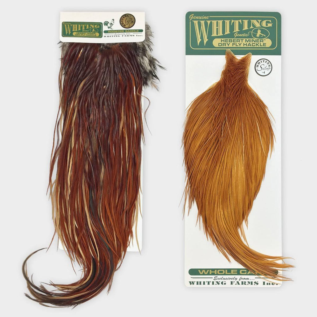 Hackle 1/2 Saddle - Dark Gray Dun L396