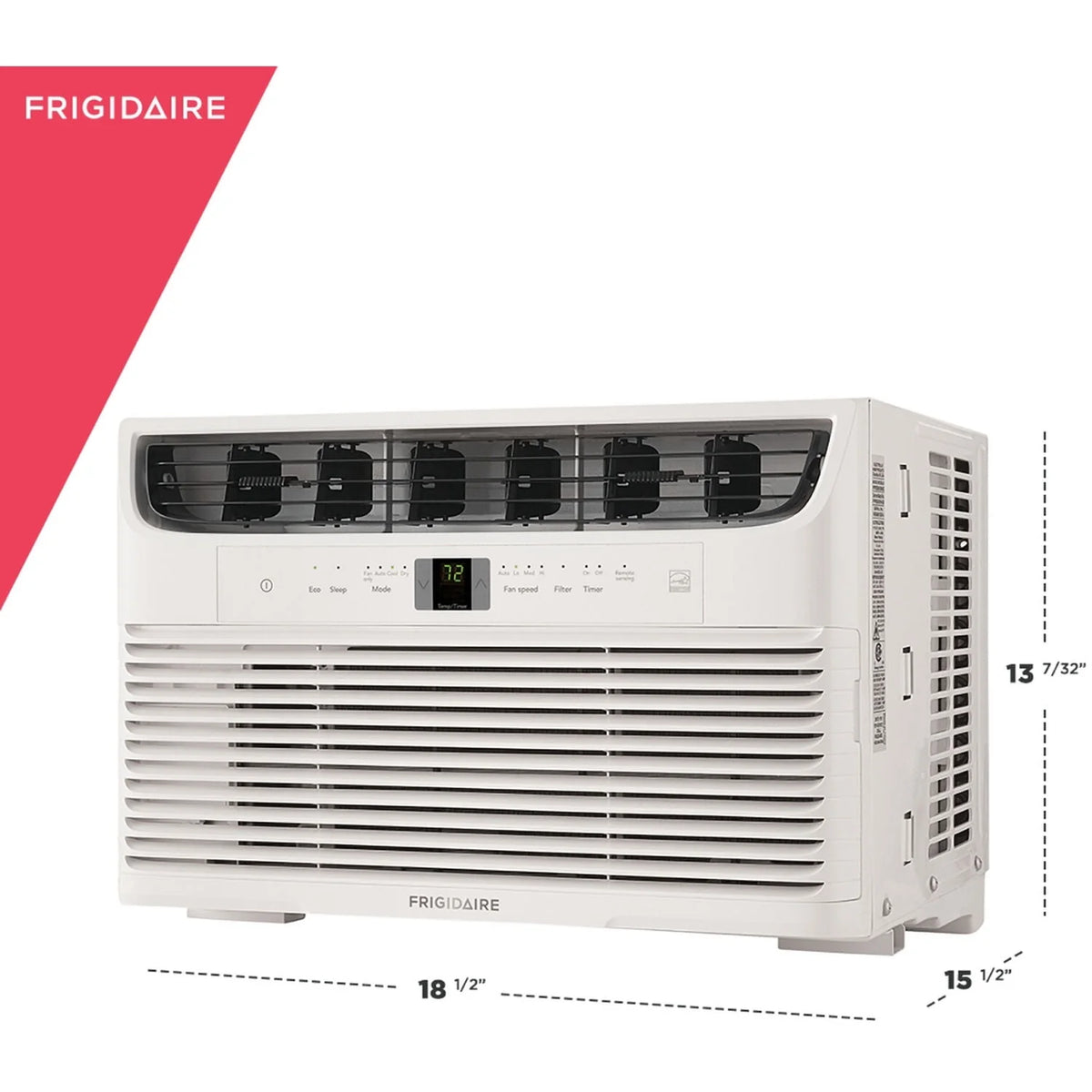 12,000 BTU Window Air Conditioner with Remote, White H4340