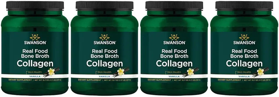 Vanilla Bone Broth Collagen Powder 4 Pack T99284