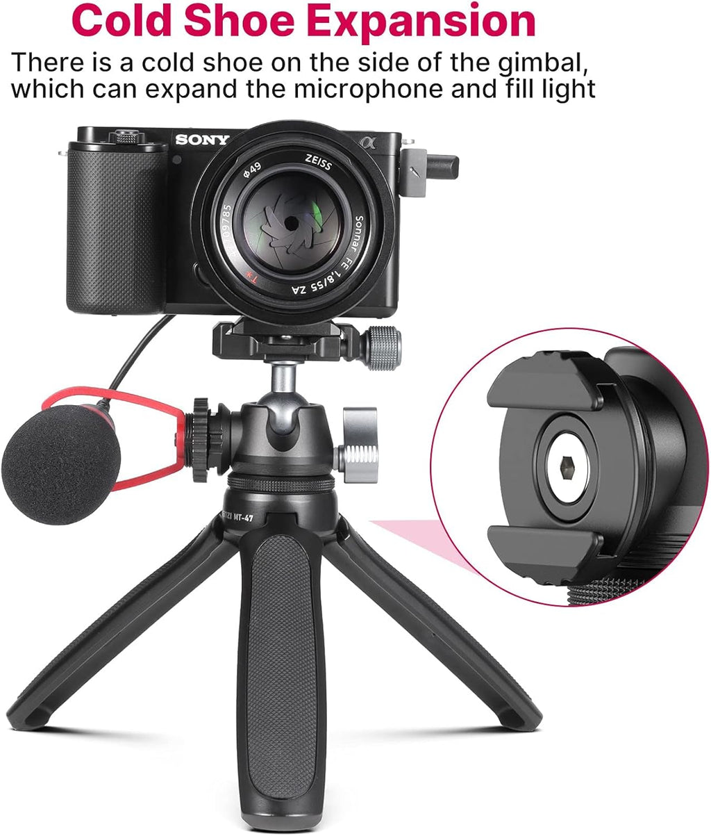 Aluminum Alloy Mini Camera Tripod with Ball Head K90396