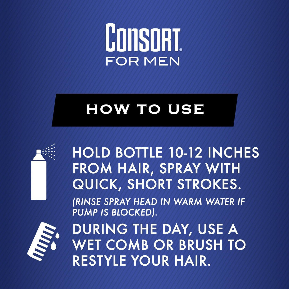 Unscented Hair Spray 8oz Pump 3 Pack V7520