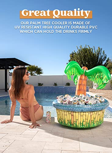 2-Pack Inflatable Palm Tree Cooler H14734