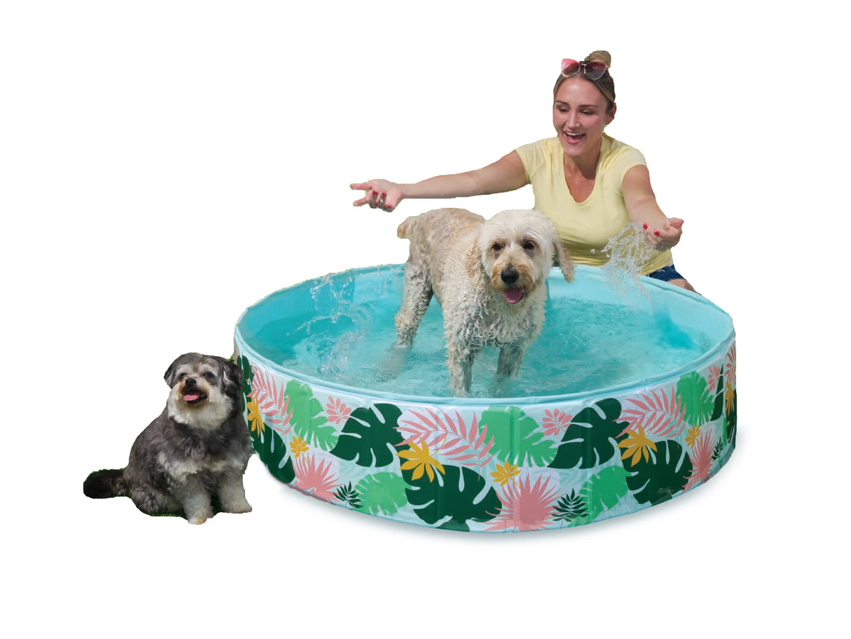 47 Folding Portable Pet and Kiddie Swimming Pool and Bath J798