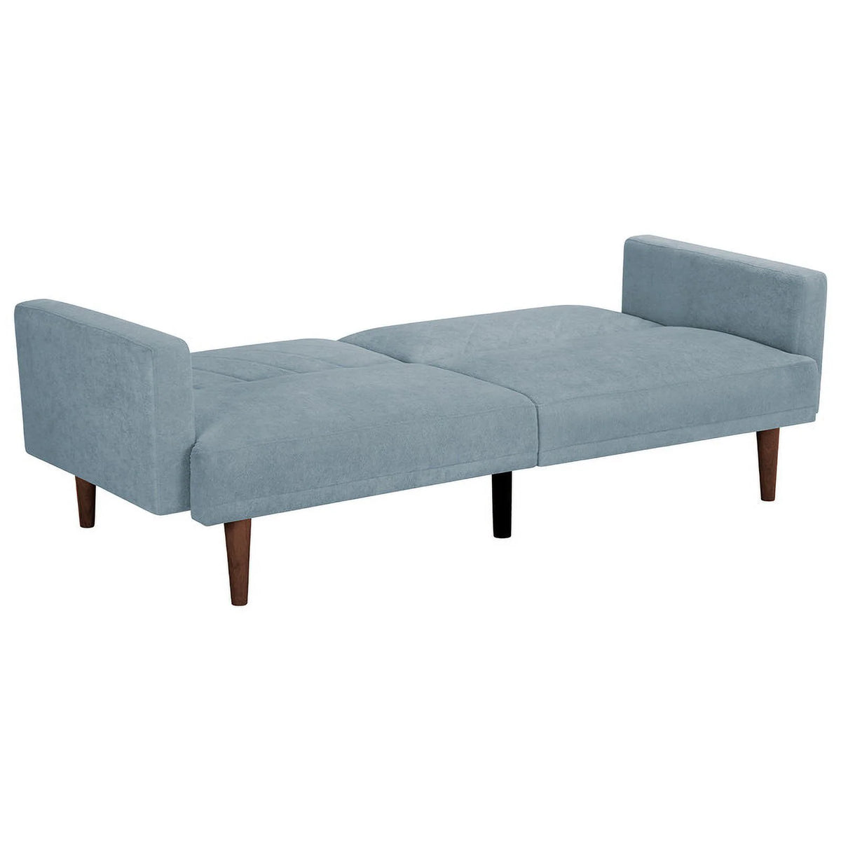 Blue Convertible Futon Sofa Bed E231