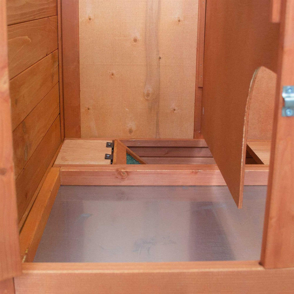 Rabbit Hutch with Peaked Roof C268