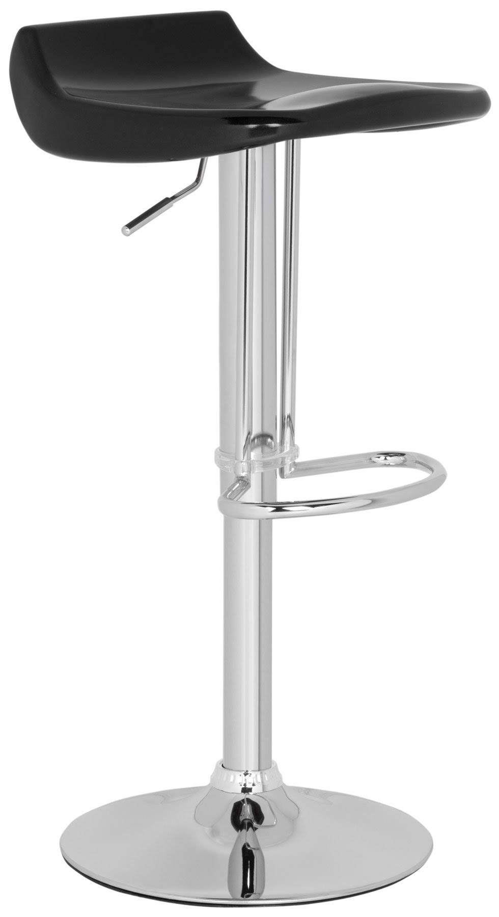 White Swivel Bar Stool T4583