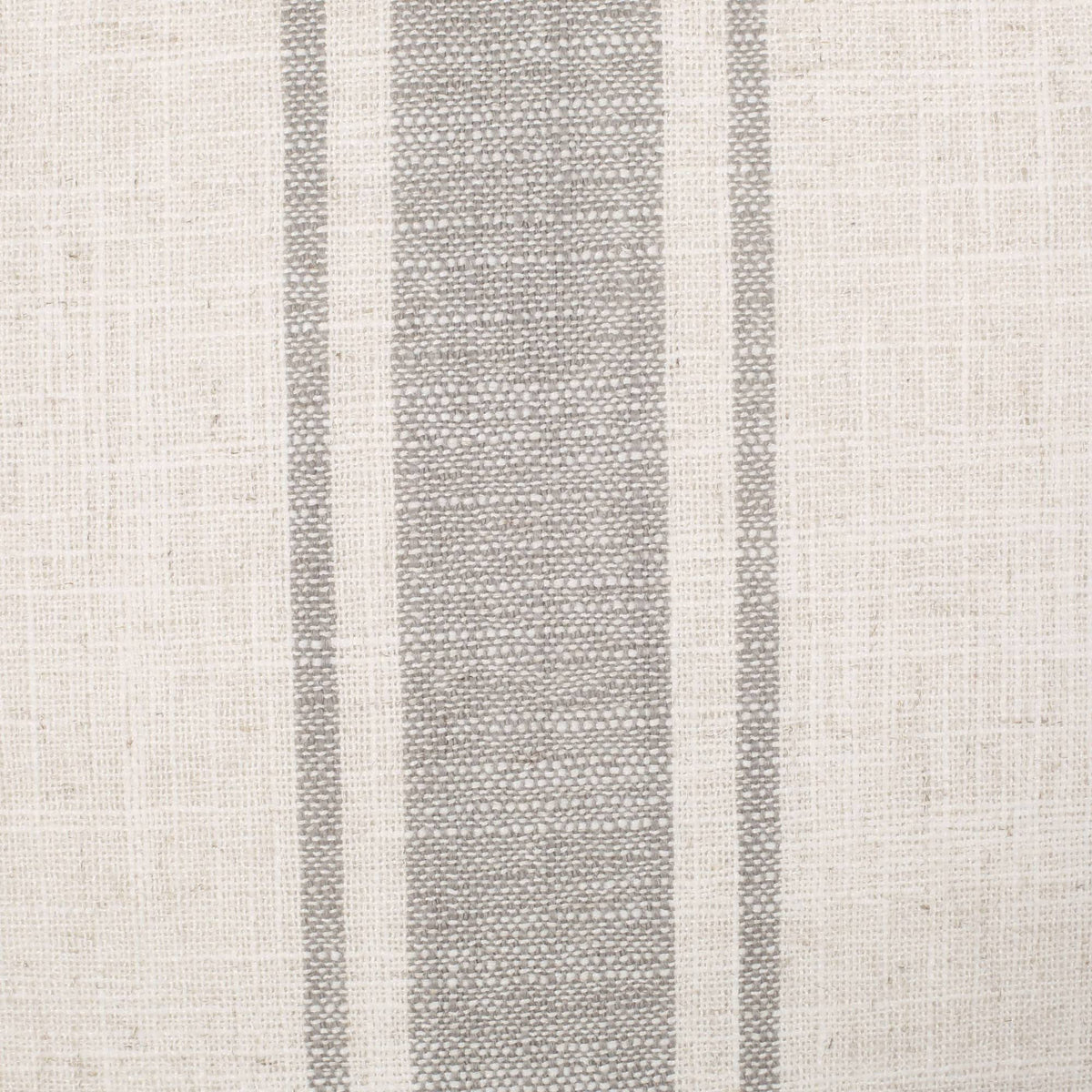 Dining Chair Set of 4 Gray Stripes Light Beige Natural K9404
