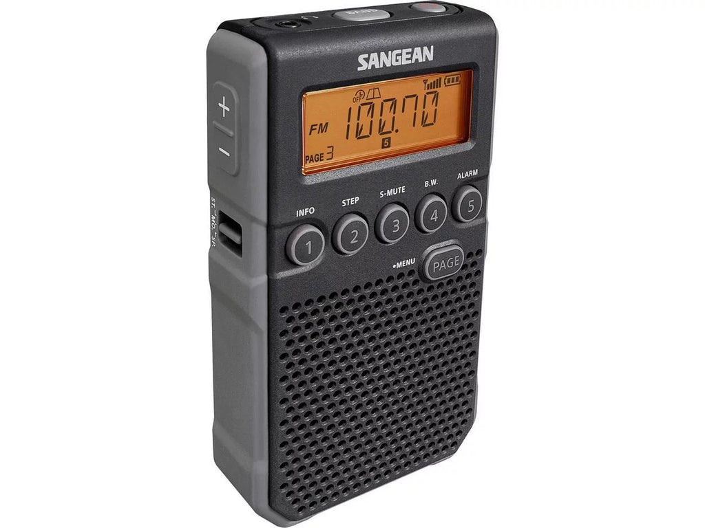 Portable AM/FM Radio, Black E7647