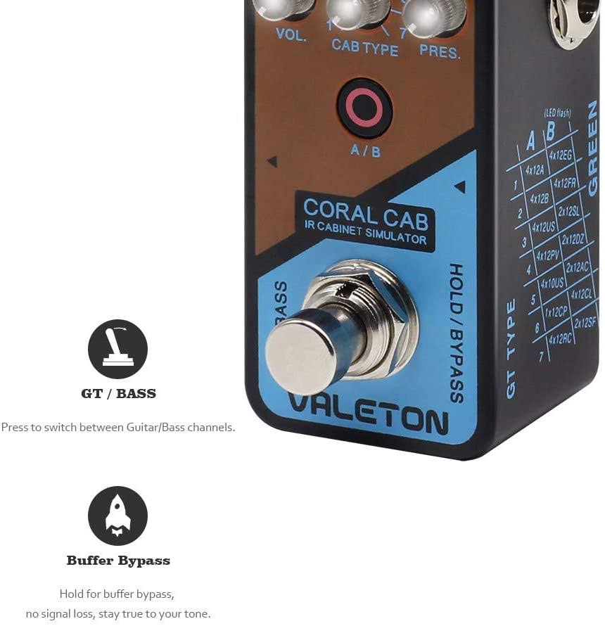 Impulse Response Cabinets Simulator Guitar Bass L7715