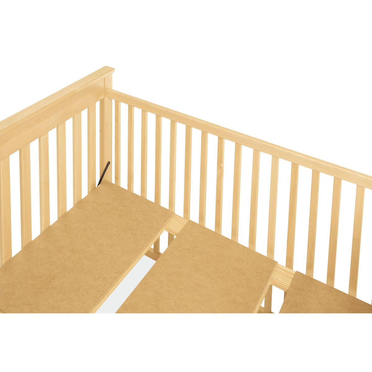 Modern Nest Crib with Toddler Bed Frame Conversion Rail G441