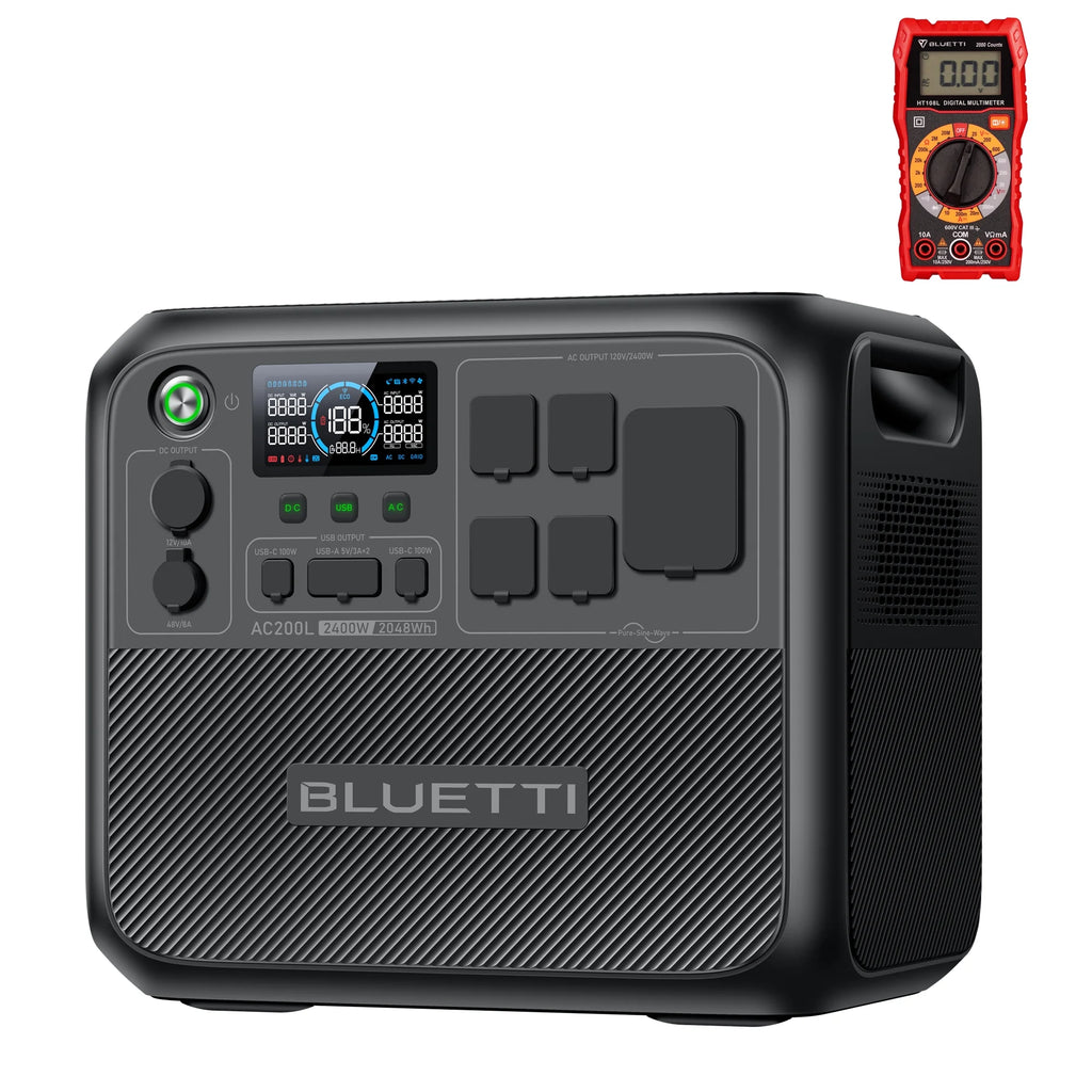 2048Wh 2400W Portable Generator G7779