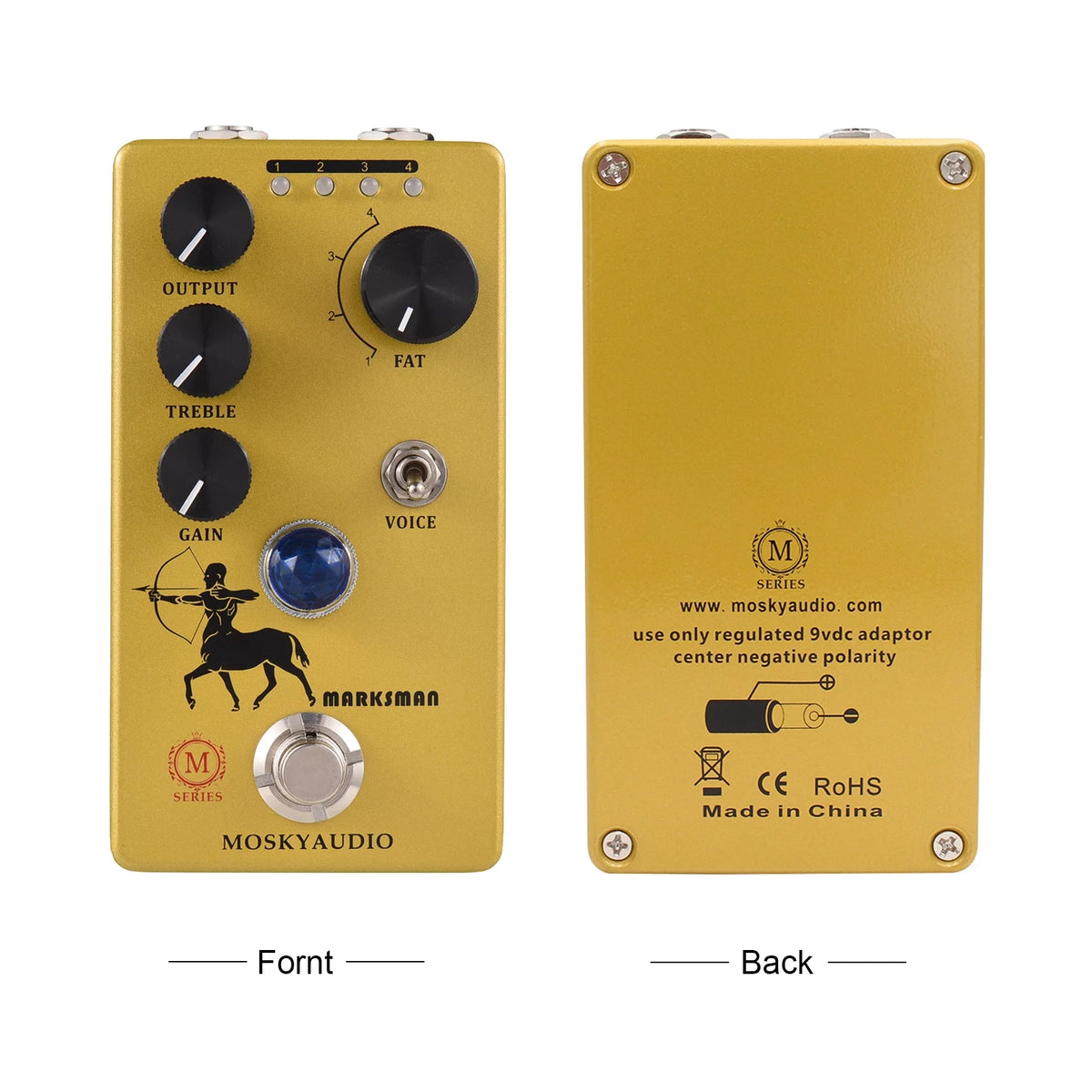 Overdrive/Preamp/Booster Pedal for Electric Guitar Y1508