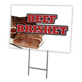 Beef Brisket Yard Sign & Stake L86774
