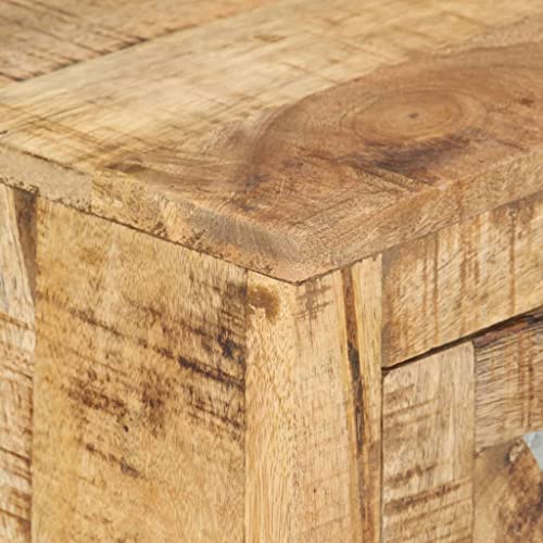 Solid Wood Mango Sideboard 31.5"x11.8"x29.9" R9750