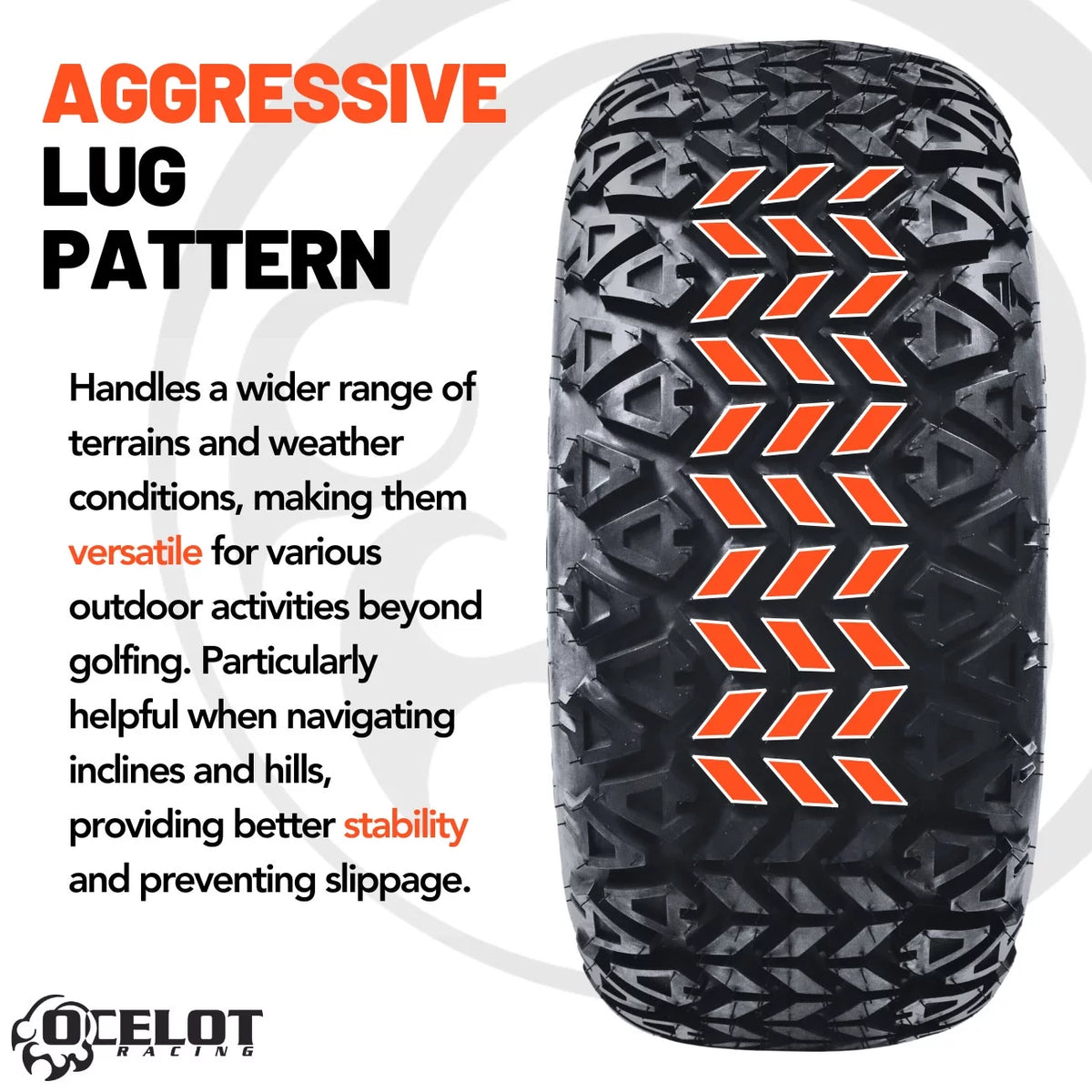 Ocelot Trail Golf Cart Tire M259242