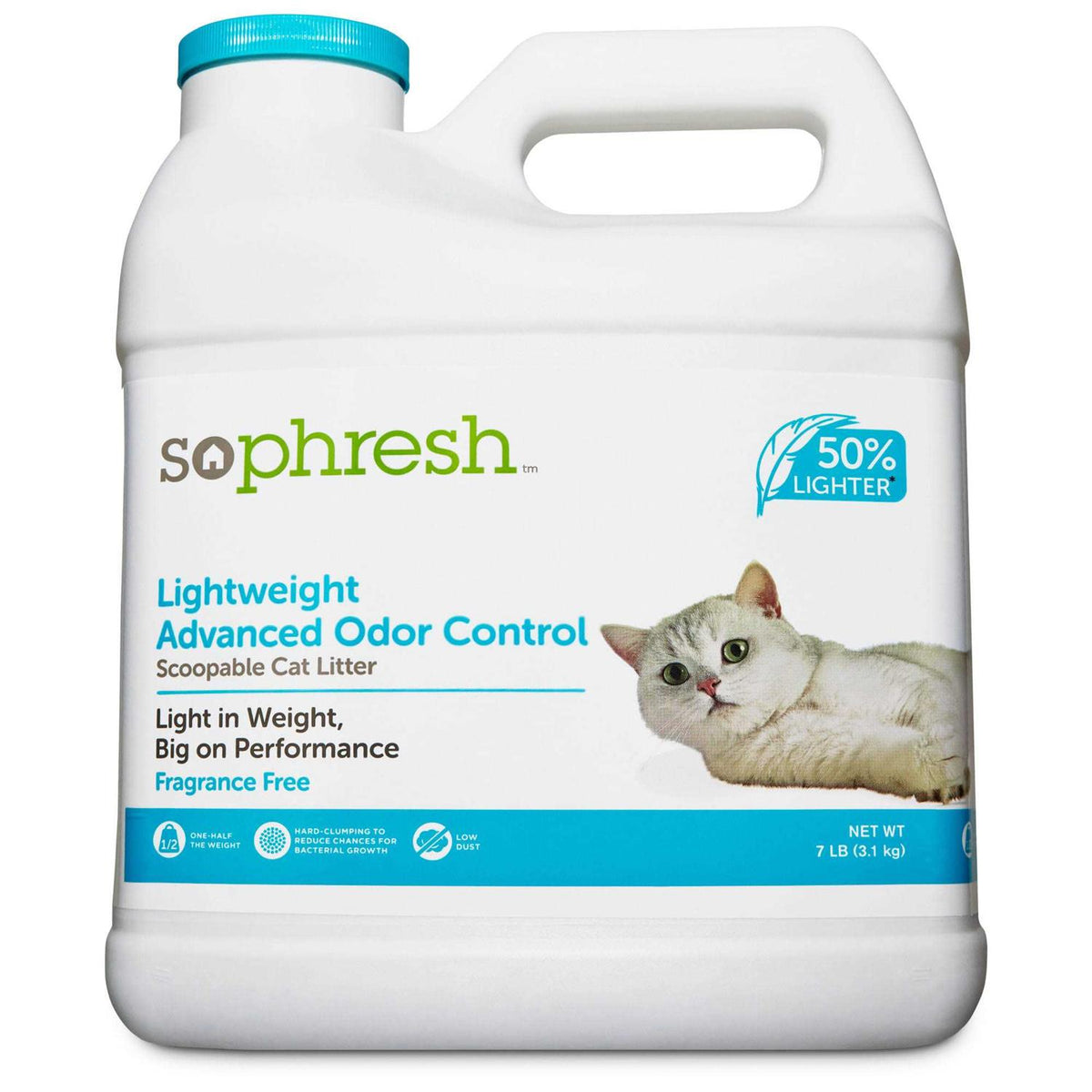 Lightweight Advanced Odor Control Cat Litter Q8186