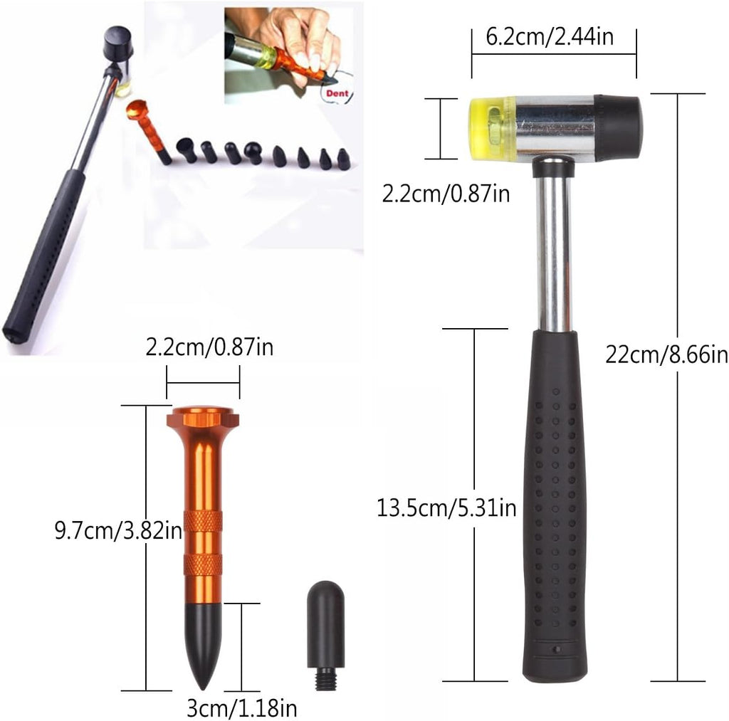 Dent Repair Kit 9Pcs with Air Wedge Alignment Tool V847