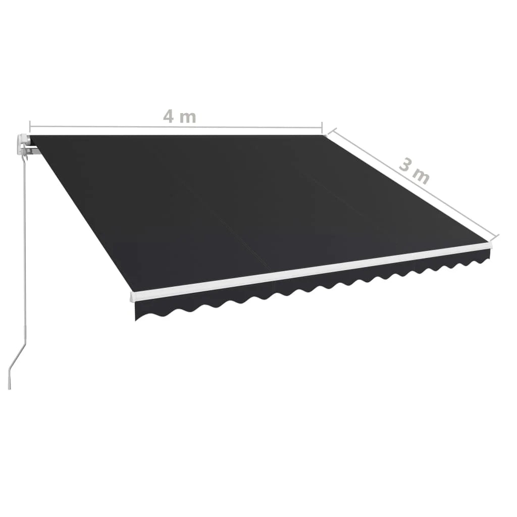 Weather-resistant Door Canopy with White Frame M682