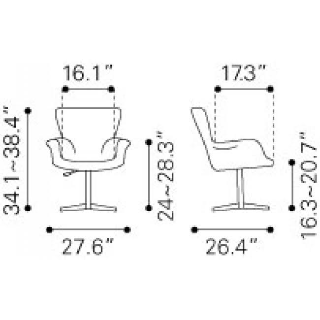 Gray Arm Chair A721