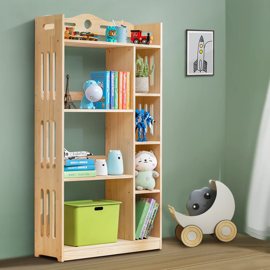 5 Tiers Wood Bookshelf D5354