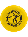 Yellow Surfer Crossing Frisbee G7013