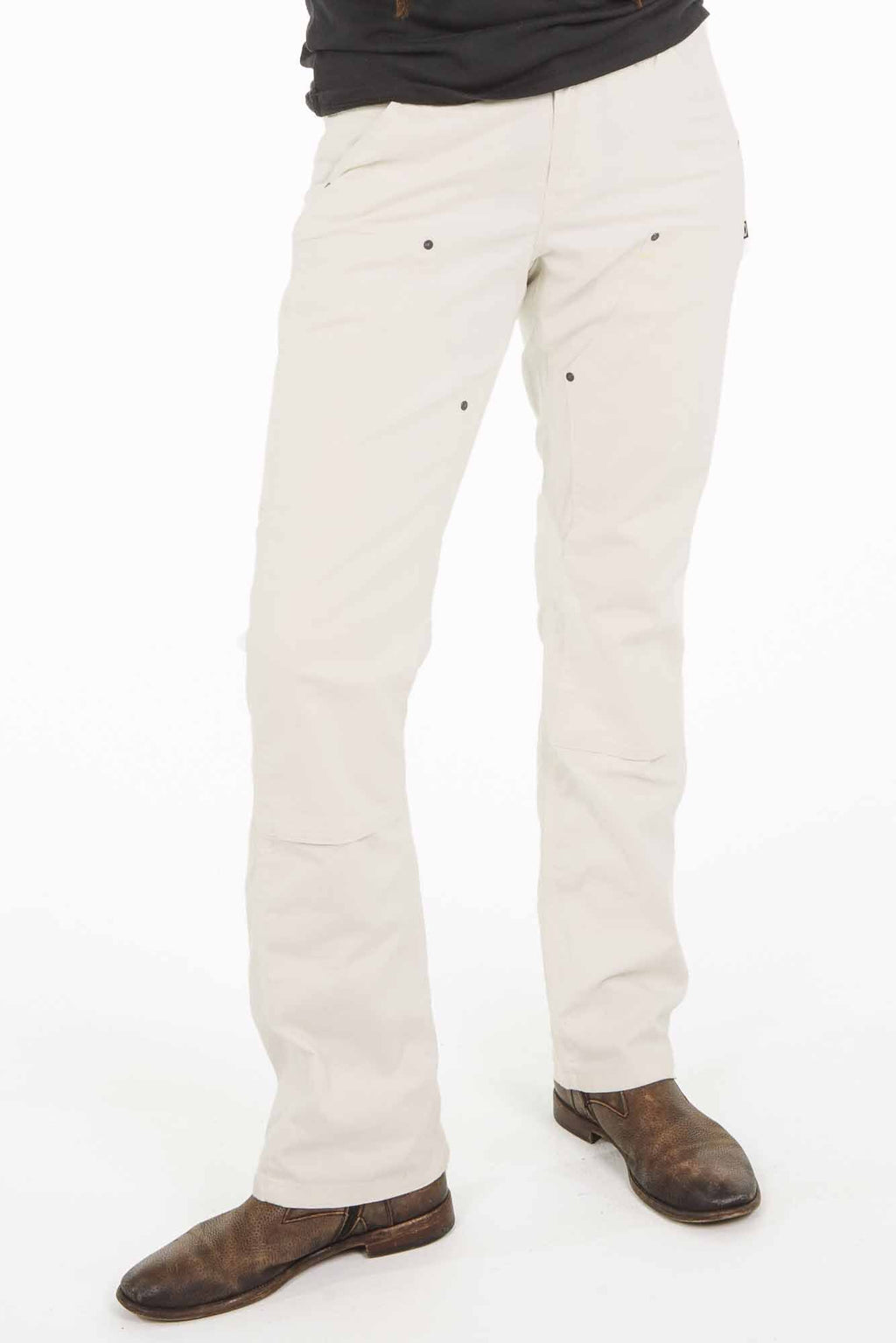 White Canvas Taskpant Z217911