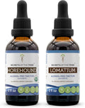 Organic Horehound and Lomatium Liquid Extract 2x2 fl oz R490908