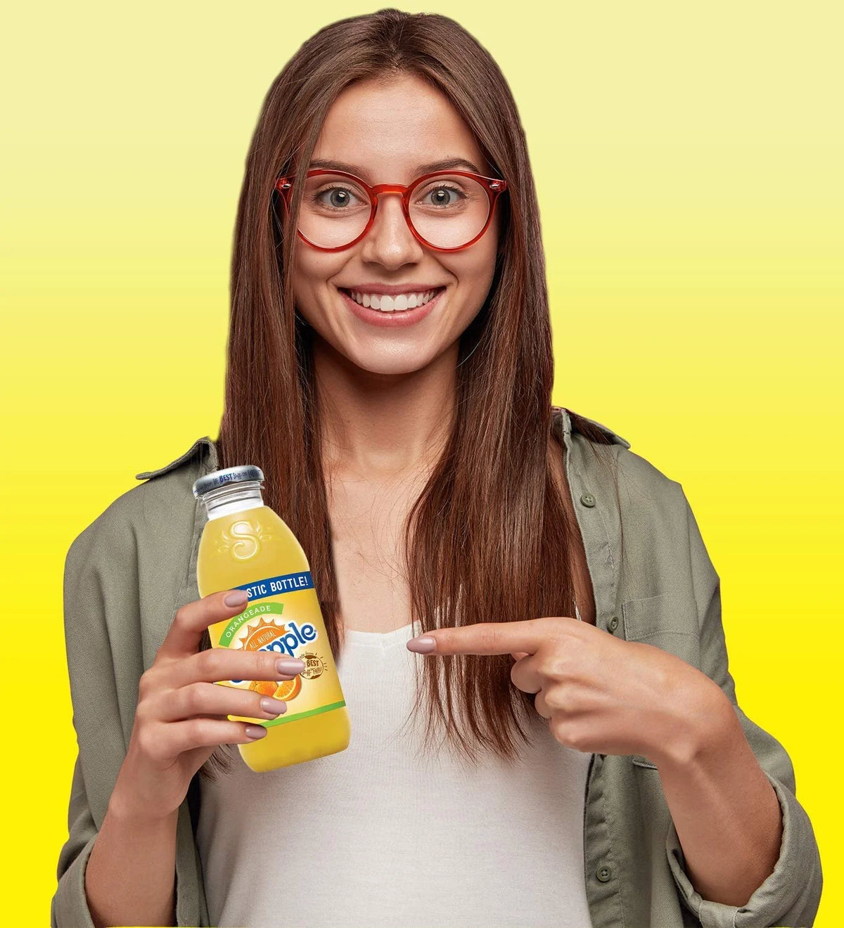 Orangeade 16 fl oz 24 Plastic Bottles K336