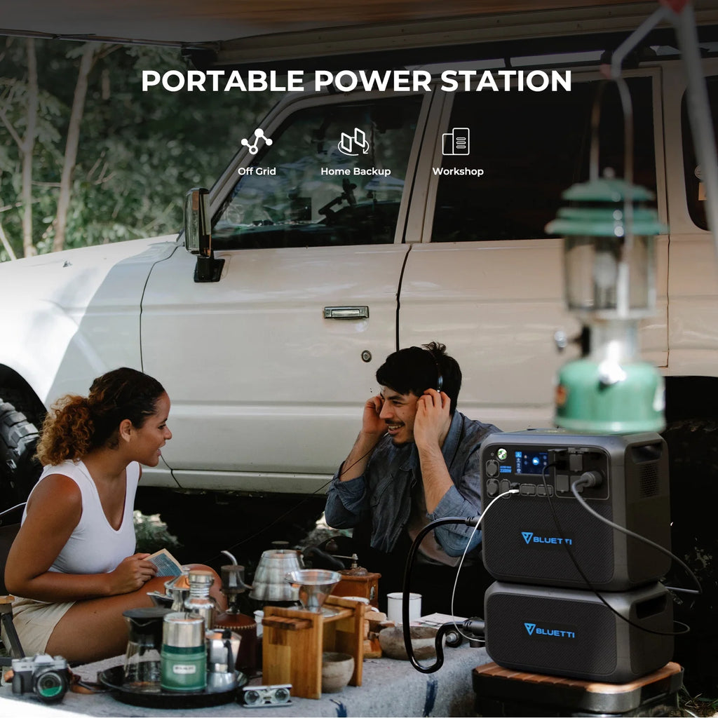 2048Wh 2400W Portable Generator G7779