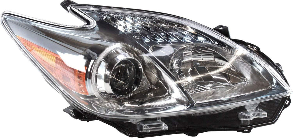 Set of 2 Halogen Headlight Lens and Housing for 2010-2011 Toyota Prius S588