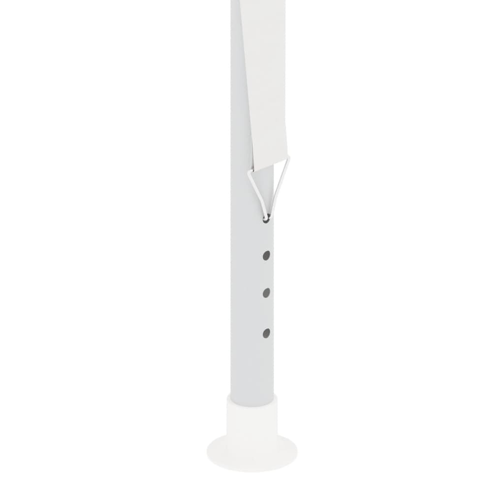 White Party Tent with 4 Mesh Sidewalls V535