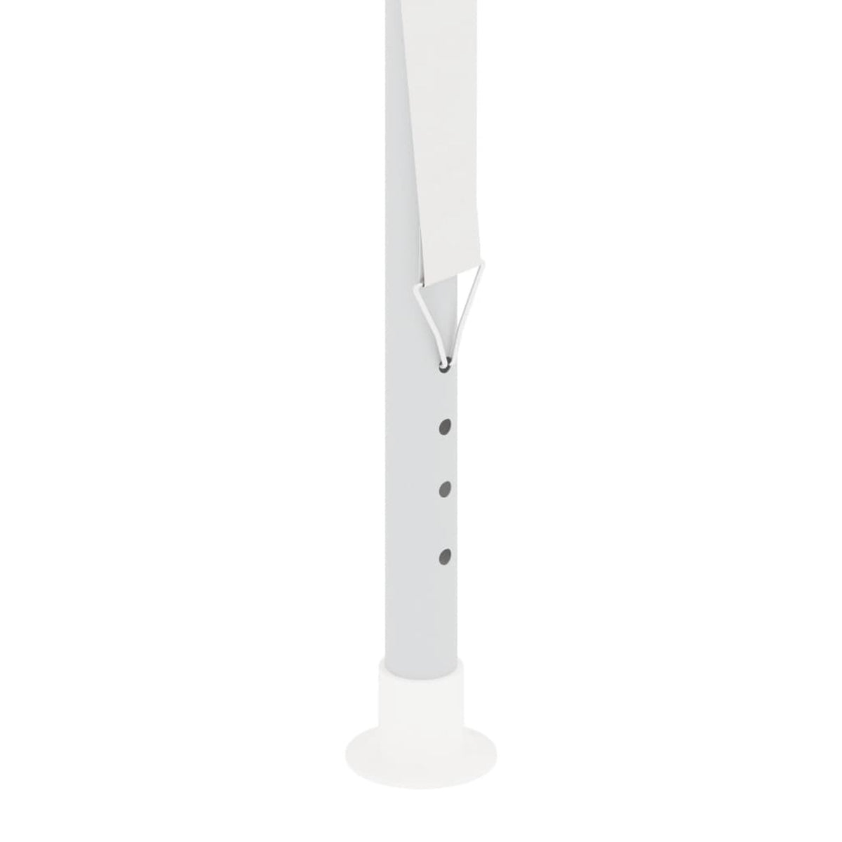 White Party Tent with 4 Mesh Sidewalls V535